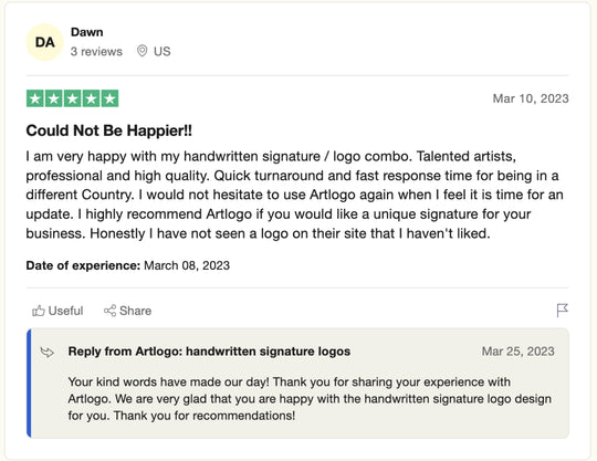 Trustpilot Bewertung
