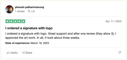 Trustpilot Bewertung